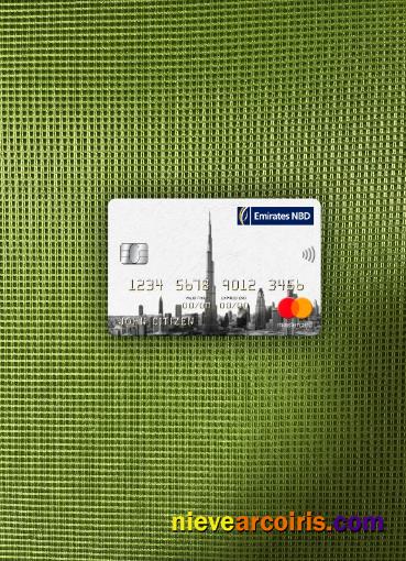 UAE Dubai Emirates NBD bank mastercard photolook